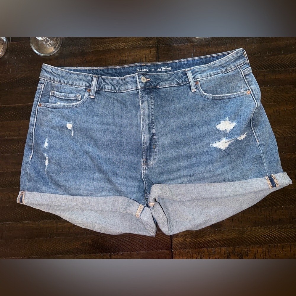Old Navy High Waisted Jean Shorts NWOT